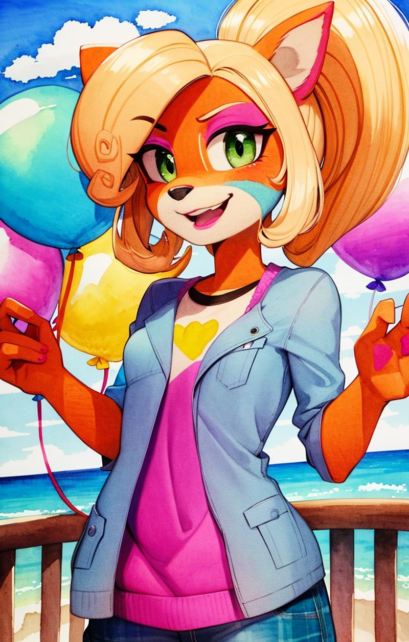 34125-1142950979-highres, detailed, soft lighting, outdoors, festival, watercolor, simple shading, striped clothes, facepaint, balloons, coco ban.png